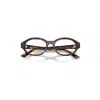 Ray Ban Shilo Optics Bio-based Eyeglasses Havana Frame Clear Lenses Polarized 54-20 In Havana