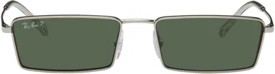 RAY BAN SILVER EMY SUNGLASSES