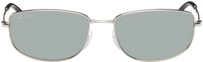 Ray Ban Silver Rb3732 Sunglasses In 003/40