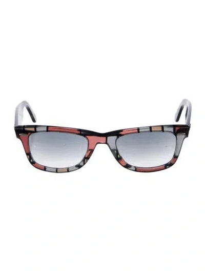 Pre-owned Ray Ban Special Series #6 Wayfarer Sunglasses In Grey