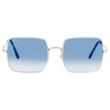 RAY BAN RAY BAN SQUARE 1971 CLASSIC LIGHT BLUE GRADIENT UNISEX SUNGLASSES RB1971 91493F 54