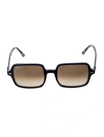 Pre-owned Ray Ban Square 2 Square Sunglasses In Blue