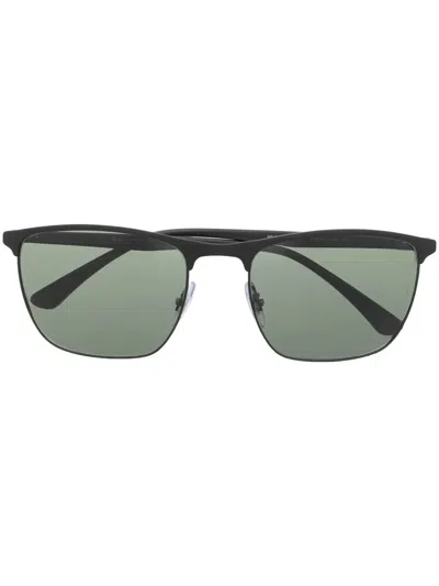 Ray Ban Square-frame Design Sunglasses In Grey