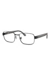 Ray Ban Square-frame Glasses In 灰色