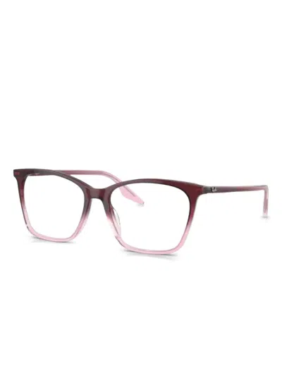 RAY BAN SQUARE-FRAME GLASSES