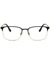 Ray Ban Square-frame Glasses In Black