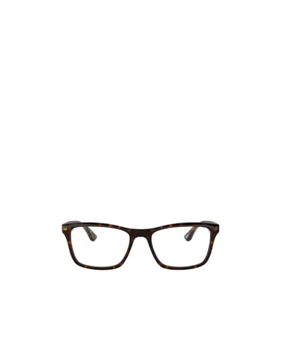 Ray Ban Square Frame Glasses In Black