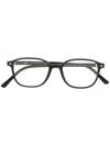 Ray Ban Square Frame Glasses In Black