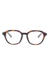 Ray Ban Square-frame Glasses In Brown