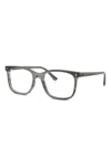 Ray Ban Square-frame Glasses In Gray