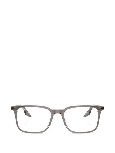 Ray Ban Square Frame Glasses In Gray