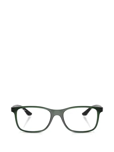 Ray Ban Square-frame Glasses In Blue