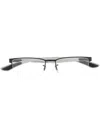 Ray Ban Square-frame Glasses In Silver