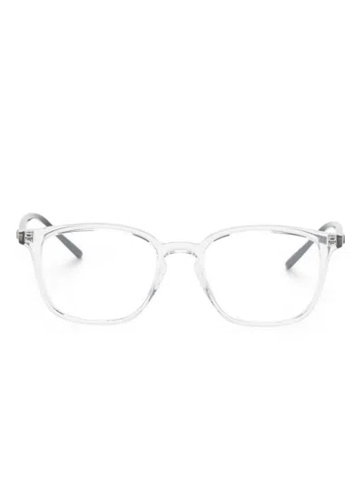 Ray Ban Square-frame Glasses In White