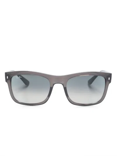 Ray Ban Square-frame Gradient-lenses Sunglasses In Grey