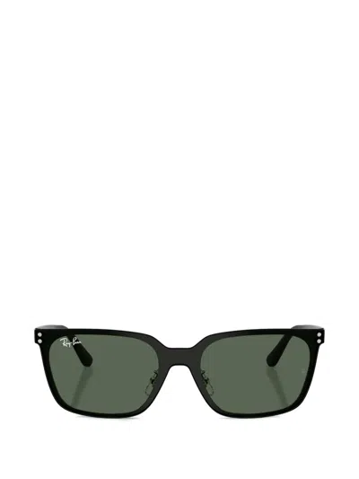 Ray Ban Square-frame Sunglasses In Gray
