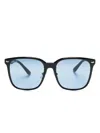 Ray Ban Square-frame Sunglasses In Black