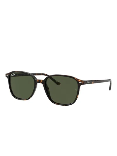 Ray Ban Square-frame Sunglasses In Brown