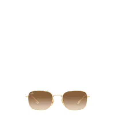 Ray Ban Ray-ban Square Frame Sunglasses In Brown