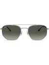 Ray Ban Square-frame Sunglasses In Grau