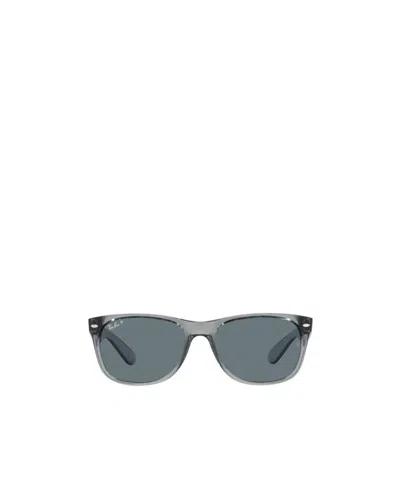 Ray Ban Square Frame Sunglasses In Gray