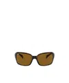 Ray Ban Ray-ban Square-frame Sunglasses In Green