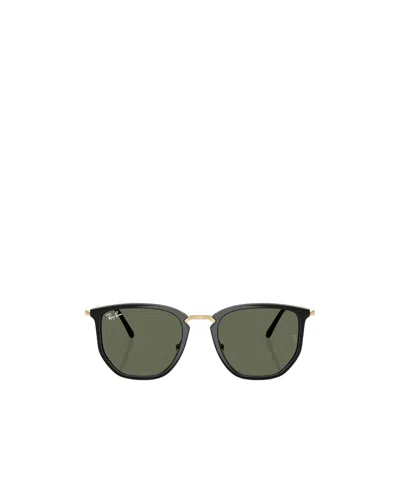 Ray Ban Square-frame Sunglasses In Green
