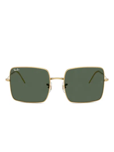 Ray Ban Square-frame Sunglasses In Green