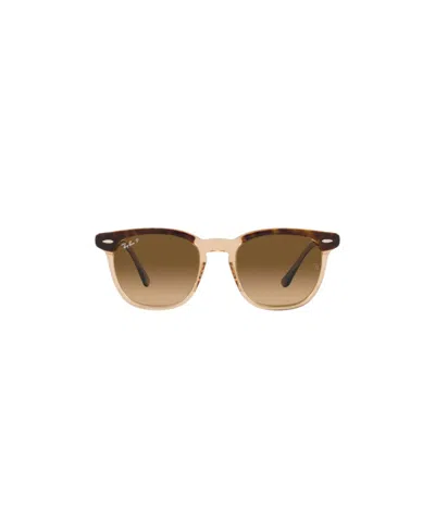 Ray Ban Ray-ban Square Frame Sunglasses In Green
