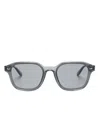 Ray Ban Square-frame Sunglasses In Grey