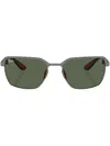 Ray Ban Ray-ban Rb3743m Rb3743m Scuderia Ferrari Collection In Grey