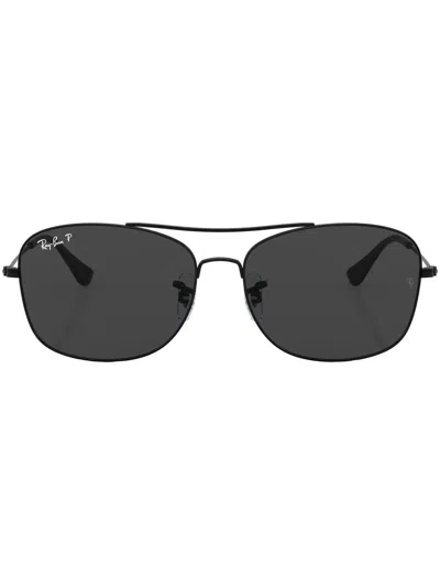 Ray Ban Square-frame Sunglasses In Schwarz