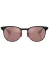 Ray Ban X Scuderia Ferrari Square-frame Sunglasses In Schwarz