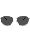 Ray Ban Square-frame Sunglasses In Schwarz