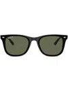 Ray Ban Square-frame Sunglasses In Schwarz
