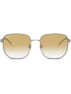 Ray Ban Square-frame Sunglasses In Silver
