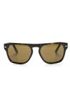 Ray Ban Square-frame Tortoiseshell Sunglasses In Brown