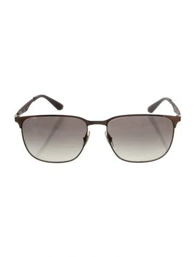 Pre-owned Ray Ban Square Gradient Sunglasses