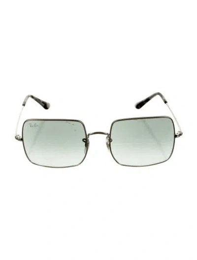Pre-owned Ray Ban Square Gradient Sunglasses In Black