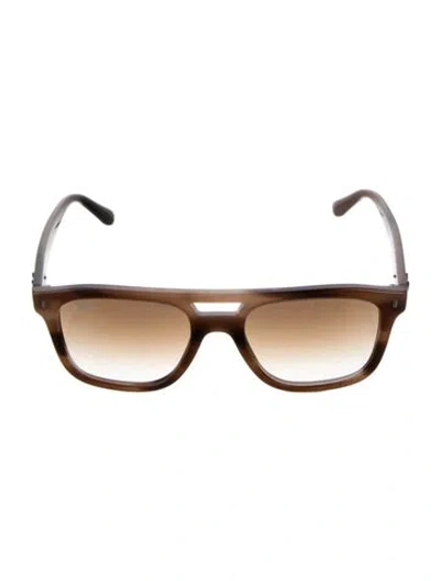 Pre-owned Ray Ban Square Gradient Sunglasses In Multi
