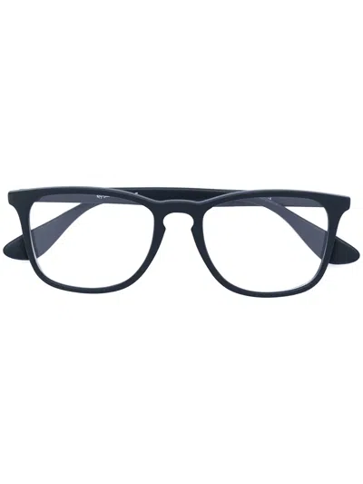 Ray Ban Square Shaped Glasses In Black