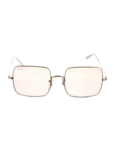 Pre-owned Ray Ban Square Square Sunglasses