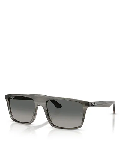 RAY BAN RAY-BAN SQUARE SUNGLASSES, 55MM