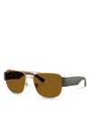 Ray Ban Rb3672 Sunglasses Tortoise Frame Brown Lenses Polarized 60-17 In Arista