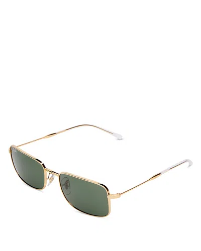 Ray Ban Ray-ban Square Sunglasses, 56mm In Gold