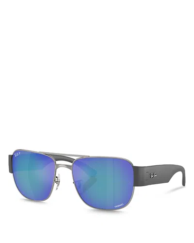 RAY BAN RAY-BAN SQUARE SUNGLASSES, 56MM