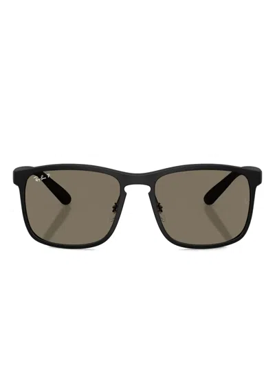 Ray Ban Square Sunglasses In Black