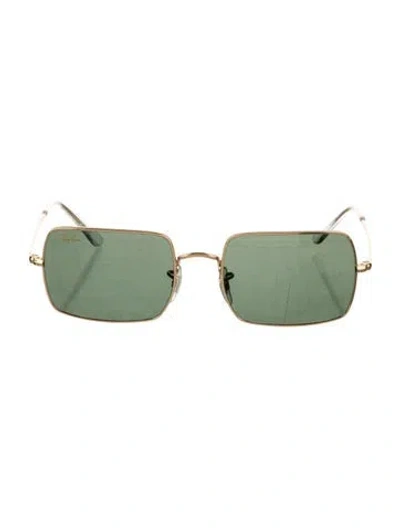 Pre-owned Ray Ban Square Tinted Sunglasses