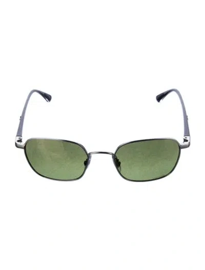 Pre-owned Ray Ban Square Tinted Sunglasses In Black