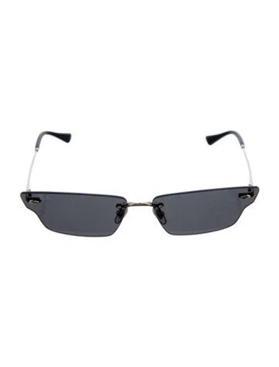 Pre-owned Ray Ban Square Tinted Sunglasses W/ Tags In Black